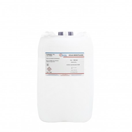 Agua bidestilada